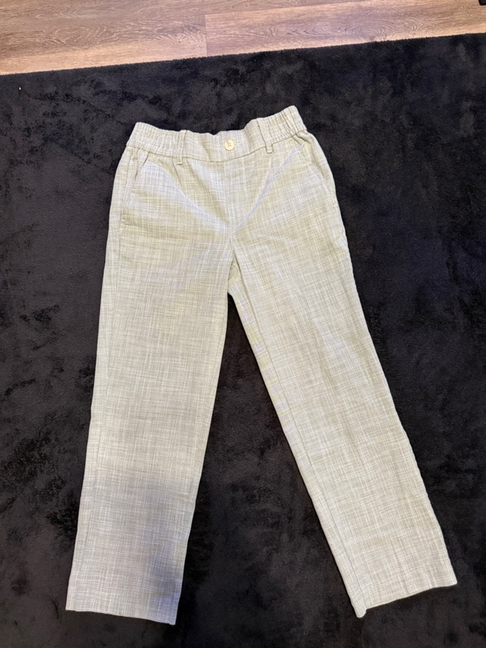 Cat & Jack Light Gray Plaid Dress Pants